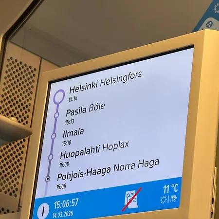Cozy Private Room With Balcony, 10Mins To Helsinki Center, Free Parking ホームステイ *